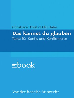 cover image of Das kannst du glauben